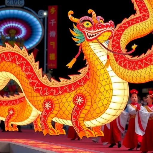 中国传统民俗曲周龙灯:非遗技艺与舞蹈的独特魅力(图6) 中国传统民俗曲周龙灯:非遗技艺与舞蹈的独特魅力(图6)