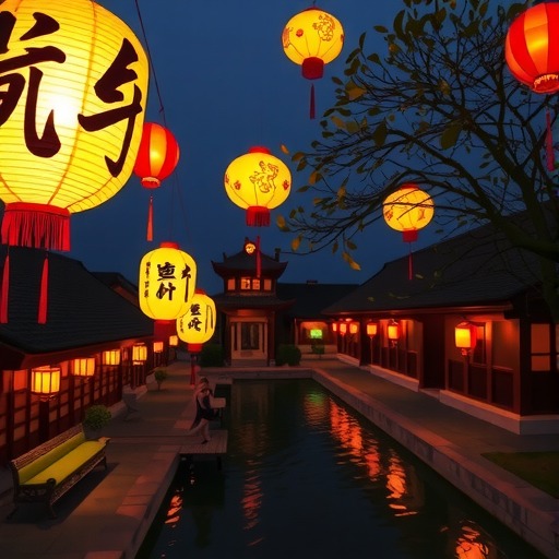 彩灯为媒,情归故里——一段被灯彩见证的爱情(图1) 彩灯为媒,情归故里——一段被灯彩见证的爱情(图1)