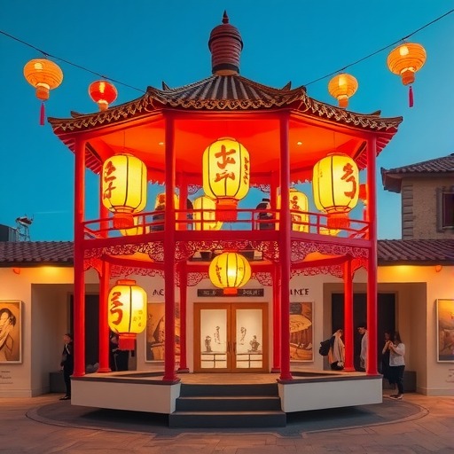 流动博物馆进社区——中国彩灯博物馆走进唐家岩社区(图3) 流动博物馆进社区——中国彩灯博物馆走进唐家岩社区(图3)