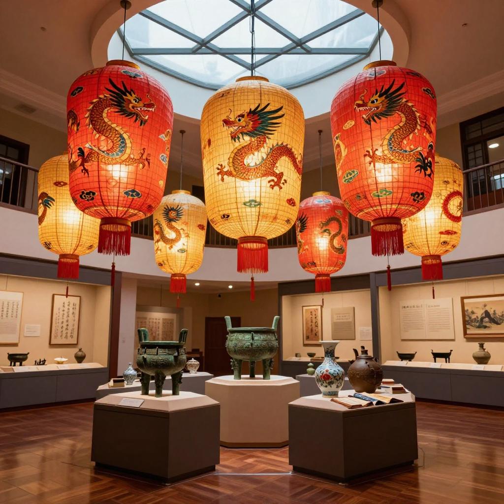 流动博物馆进校园——中国彩灯博物馆走进富顺县黄葛九年制学校(图4) 流动博物馆进校园——中国彩灯博物馆走进富顺县黄葛九年制学校(图4)