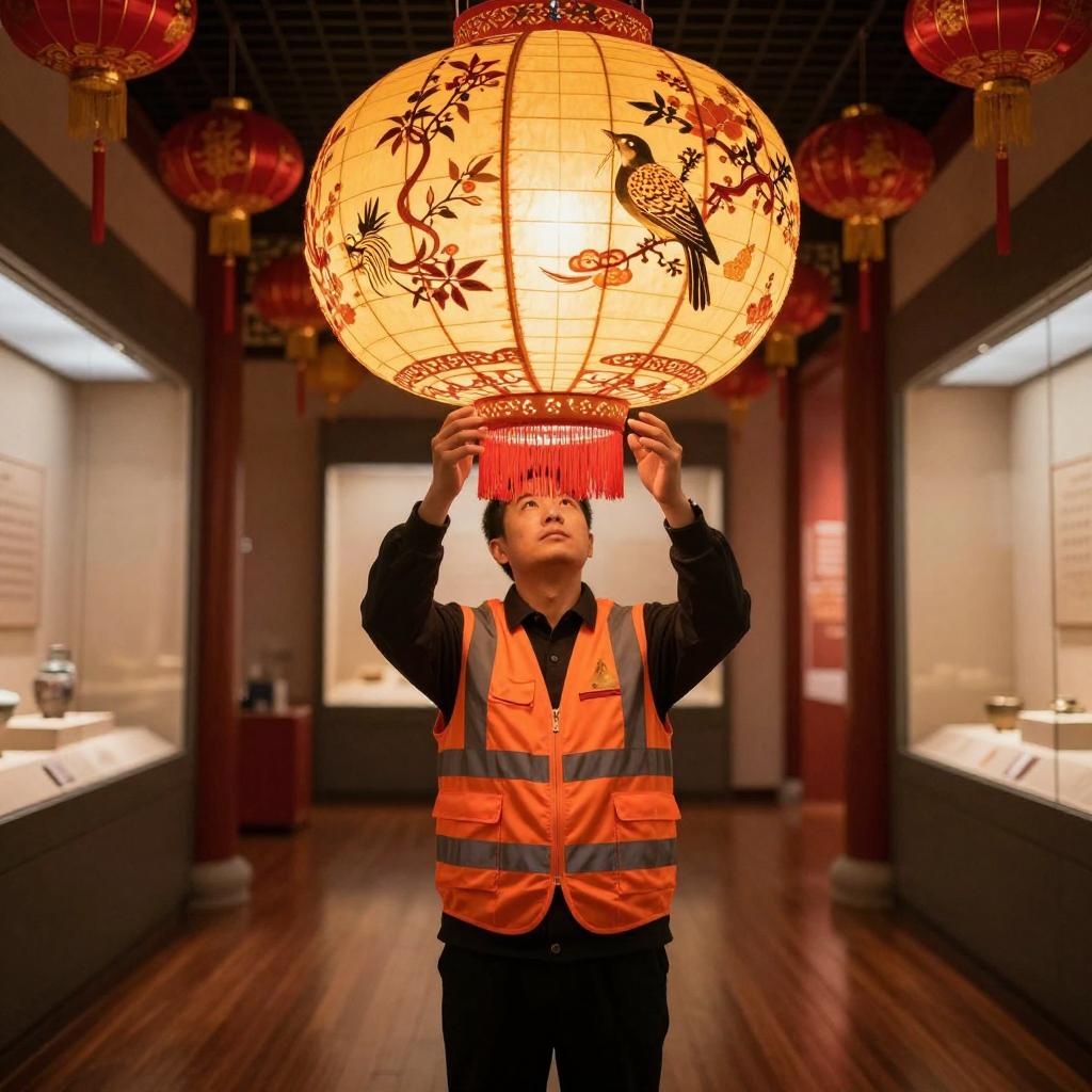 中国彩灯博物馆开展中秋、国庆 节前安全生产检查(图4) 中国彩灯博物馆开展中秋、国庆 节前安全生产检查(图4)
