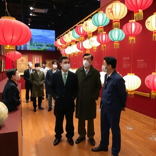 中国彩灯博物馆接受省文物局2022年度博物馆绩效实地考评(图3) 中国彩灯博物馆接受省文物局2022年度博物馆绩效实地考评(图3)