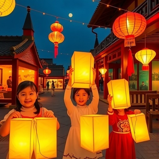 二十四节气里的灯会民俗丨牛佛镇青年村留守儿童走进中国彩灯博物馆(图4) 二十四节气里的灯会民俗丨牛佛镇青年村留守儿童走进中国彩灯博物馆(图4)