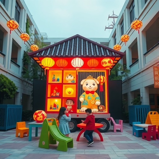 彩灯文化进校园:互动体验传承非遗技艺(图3) 彩灯文化进校园:互动体验传承非遗技艺(图3)