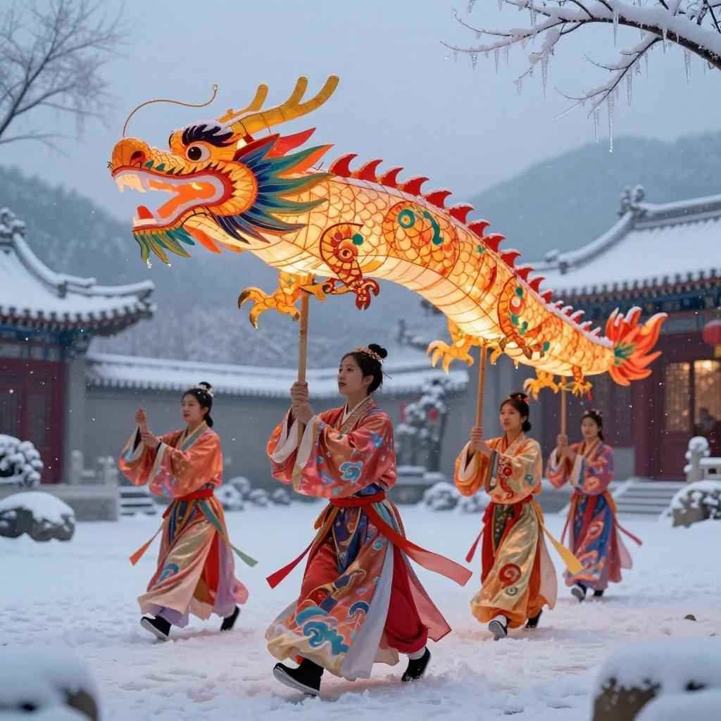 土家地龙灯:非遗韵律与民俗风情的交融(图5) 土家地龙灯:非遗韵律与民俗风情的交融(图5)