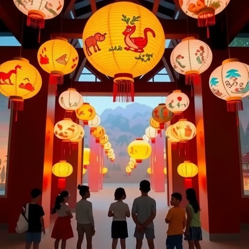 留守儿童探寻非遗灯会文化传承之旅(图4) 留守儿童探寻非遗灯会文化传承之旅(图4)
