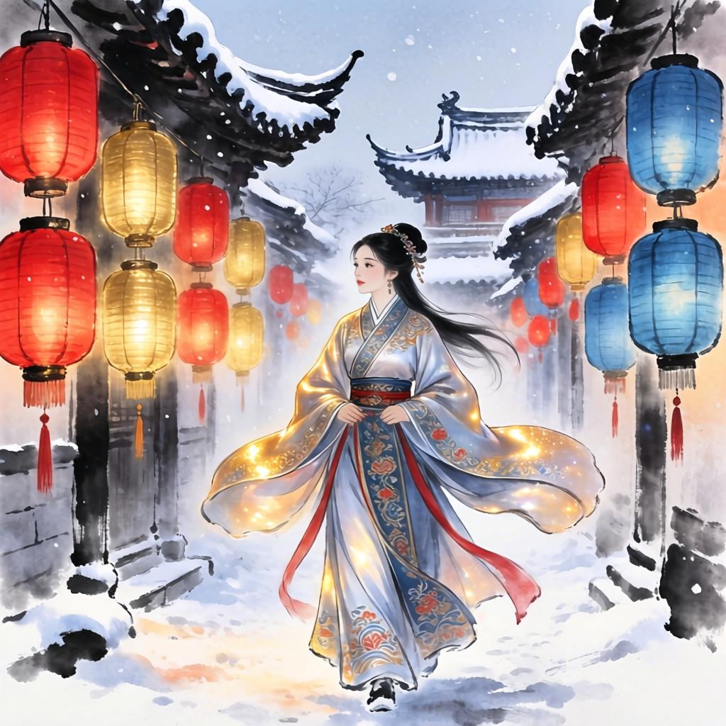 汉服爱好者齐聚彩灯博物馆 传承中华文化之美(图5) 汉服爱好者齐聚彩灯博物馆 传承中华文化之美(图5)