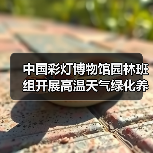 中国彩灯博物馆园林班组开展高温天气绿化养护工作(图3) 中国彩灯博物馆园林班组开展高温天气绿化养护工作(图3)