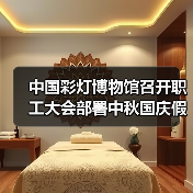 中国彩灯博物馆召开职工大会部署中秋国庆假日旅游暨安全生产工作（图1）