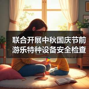 联合开展中秋国庆节前游乐特种设备安全检查（图4）