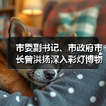 市委副书记、市政府市长曾洪扬深入彩灯博物馆调研(图2) 市委副书记、市政府市长曾洪扬深入彩灯博物馆调研(图2)