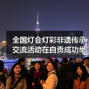 全国灯会灯彩非遗传承交流活动在自贡成功举办(图2) 全国灯会灯彩非遗传承交流活动在自贡成功举办(图2)