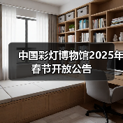 中国彩灯博物馆2025年春节开放公告(图1) 中国彩灯博物馆2025年春节开放公告(图1)