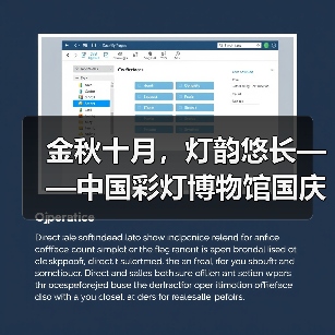 金秋十月,灯韵悠长——中国彩灯博物馆国庆节系列主题活动精彩掠影(图1) 金秋十月,灯韵悠长——中国彩灯博物馆国庆节系列主题活动精彩掠影(图1)