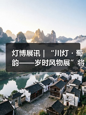 灯博展讯 | “川灯・蜀韵——岁时风物展”将于2025年元旦在中国彩灯博物馆开展(图1) 灯博展讯 | “川灯・蜀韵——岁时风物展”将于2025年元旦在中国彩灯博物馆开展(图1)