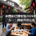 中国彩灯博物馆2026年“五一”假期开放公告(图4) 中国彩灯博物馆2026年“五一”假期开放公告(图4)