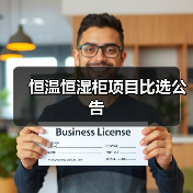 恒温恒湿柜项目比选公告（图1）