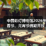 中国彩灯博物馆2026年春节、元宵节假期开放公告(图2) 中国彩灯博物馆2026年春节、元宵节假期开放公告(图2)