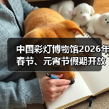 中国彩灯博物馆2026年春节、元宵节假期开放公告(图3) 中国彩灯博物馆2026年春节、元宵节假期开放公告(图3)