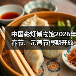 中国彩灯博物馆2026年春节、元宵节假期开放公告(图4) 中国彩灯博物馆2026年春节、元宵节假期开放公告(图4)