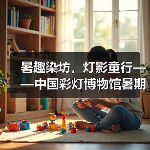 暑趣染坊，灯影童行——中国彩灯博物馆暑期活动点亮非遗传承与安全守护（图3）