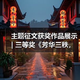 主题征文获奖作品展示 | 三等奖《芳华三秩，彩灯照亮新未来》（图1）