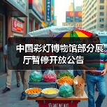 中国彩灯博物馆部分展厅暂停开放公告（图4）
