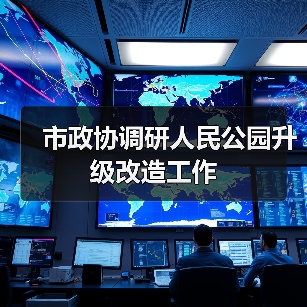 市政协调研人民公园升级改造工作(图1) 市政协调研人民公园升级改造工作(图1)
