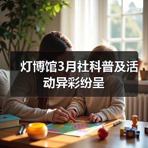 灯博馆3月社科普及活动异彩纷呈（图3）