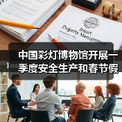 中国彩灯博物馆开展一季度安全生产和春节假日工作会议及安全隐患大排查行动(图1) 中国彩灯博物馆开展一季度安全生产和春节假日工作会议及安全隐患大排查行动(图1)