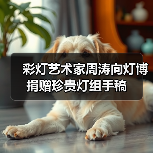 彩灯艺术家周涛向灯博捐赠珍贵灯组手稿(图1) 彩灯艺术家周涛向灯博捐赠珍贵灯组手稿(图1)