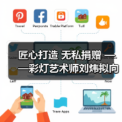 匠心打造 无私捐赠 ——彩灯艺术师刘炜拟向灯博捐赠彩灯精品(图2) 匠心打造 无私捐赠 ——彩灯艺术师刘炜拟向灯博捐赠彩灯精品(图2)