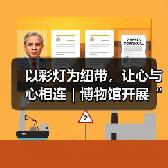 以彩灯为纽带，让心与心相连｜博物馆开展“爱耳日”志愿服务活动（图3）