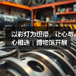 以彩灯为纽带，让心与心相连｜博物馆开展“爱耳日”志愿服务活动（图1）