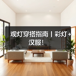 观灯穿搭指南丨彩灯+汉服!(图1) 观灯穿搭指南丨彩灯+汉服!(图1)