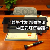“端午共聚 粽香情浓”——中国彩灯博物馆举办端午节活动(图4) “端午共聚 粽香情浓”——中国彩灯博物馆举办端午节活动(图4)