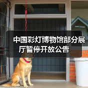中国彩灯博物馆部分展厅暂停开放公告（图4）