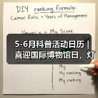 5-6月科普活动日历 | 喜迎国际博物馆日，灯博这些缤纷活动等你来！（图4）