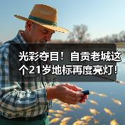 光彩夺目!自贡老城这个21岁地标再度亮灯!(图4) 光彩夺目!自贡老城这个21岁地标再度亮灯!(图4)