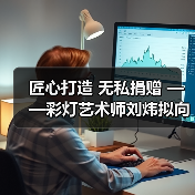 匠心打造 无私捐赠 ——彩灯艺术师刘炜拟向灯博捐赠彩灯精品(图2) 匠心打造 无私捐赠 ——彩灯艺术师刘炜拟向灯博捐赠彩灯精品(图2)