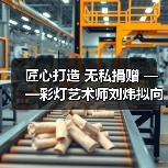 匠心打造 无私捐赠 ——彩灯艺术师刘炜拟向灯博捐赠彩灯精品(图4) 匠心打造 无私捐赠 ——彩灯艺术师刘炜拟向灯博捐赠彩灯精品(图4)