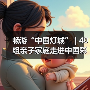 畅游“中国灯城” | 40组亲子家庭走进中国彩灯博物馆(图3) 畅游“中国灯城” | 40组亲子家庭走进中国彩灯博物馆(图3)