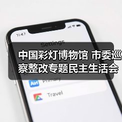 中国彩灯博物馆 市委巡察整改专题民主生活会暨 2022年度党员领导干部民主生活会召开(图2) 中国彩灯博物馆 市委巡察整改专题民主生活会暨 2022年度党员领导干部民主生活会召开(图2)