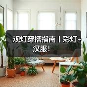 观灯穿搭指南丨彩灯+汉服!(图3) 观灯穿搭指南丨彩灯+汉服!(图3)