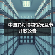 中国彩灯博物馆元旦节开放公告(图1) 中国彩灯博物馆元旦节开放公告(图1)