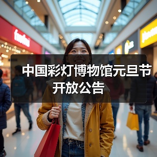 中国彩灯博物馆元旦节开放公告(图2) 中国彩灯博物馆元旦节开放公告(图2)
