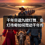 千年非遗九鲤灯舞,鱼灯传奇如何舞动千年传承?(图4) 千年非遗九鲤灯舞,鱼灯传奇如何舞动千年传承?(图4)