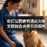 彩灯公园春节活动火爆 文旅融合点亮节日氛围(图4) 彩灯公园春节活动火爆 文旅融合点亮节日氛围(图4)