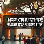 中国彩灯博物馆开馆30周年征文活动邀您共襄璀璨时刻（图1）