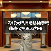 彩灯大师捐赠珍稀手稿 非遗保护再添力作(图3) 彩灯大师捐赠珍稀手稿 非遗保护再添力作(图3)